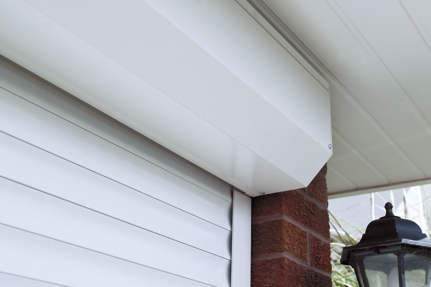 Compact Garage Door top box