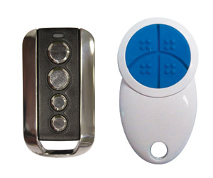 Garage door remote controls