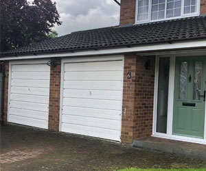 Manual garage door example